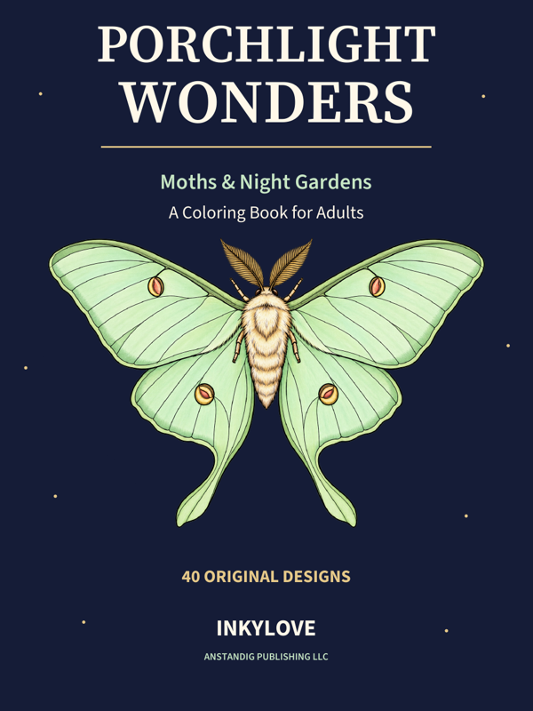 Porchlight Wonders coloring book cover